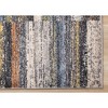 Rug Branch Contemporary Distressed, Stripes Grey Indoor Area Rug - 4 of 4