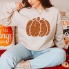 Simply Sage Market Women's Graphic Sweatshirt Pumpkin Grunge - 2 of 4