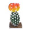 Unique Bargains Artificial Plants Mushroom-Top Cactus in Pot Plastic 3.03"x3.03"x7.87" 1 Pcs - 4 of 4