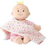 Manhattan Toy Baby Stella Cuddle Swaddling & Receiving Blanket for 12" and 15" Dolls