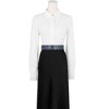 INSPIRE CHIC Women's Elastic Rhinestone Inlay Fashion Versatile Waist Belts - 4 of 4