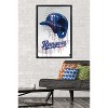 Trends International MLB Texas Rangers - Drip Helmet 22 Framed Wall Poster Prints - 2 of 4