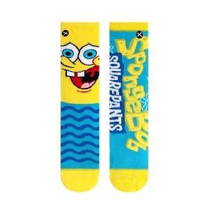 Odd Sox, Spongebob Big Face, Funny Novelty Socks, Large - 1 of 4