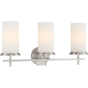 Minka Lavery Minka Haisley 23" Wide Brushed Nickel 3-Light Bath Light - 1 of 3