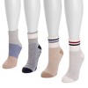 MUK LUKS Women's Set of 4 Spring Lounge Sock - 2 of 3
