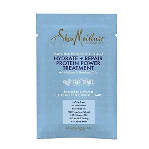 Shea Moisture - Manuka Honey & Yogurt, Hydrate + Repair Protein Power Treatment, with Mafura & Boobab Oil, 2 Oz - 1 of 4