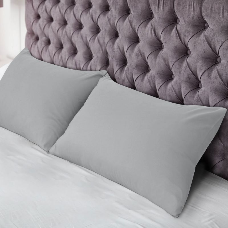 PiccoCasa Luxury 1800 Brushed Microfiber Pillowcases 2 Pcs, 3 of 5