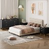 Garvee 7-Drawer white Dresser with Gold Metal Legs and Handles, 53.5" Wide Modern Painted Wood Chest for Bedroom Living Room Entryway - 4 of 4