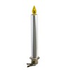 One Hundred 80 Degrees 9.0 Inch Clip-On Candle Ornament Christmas Tree Ornament , Tinsel Town (1PC) - 2 of 3