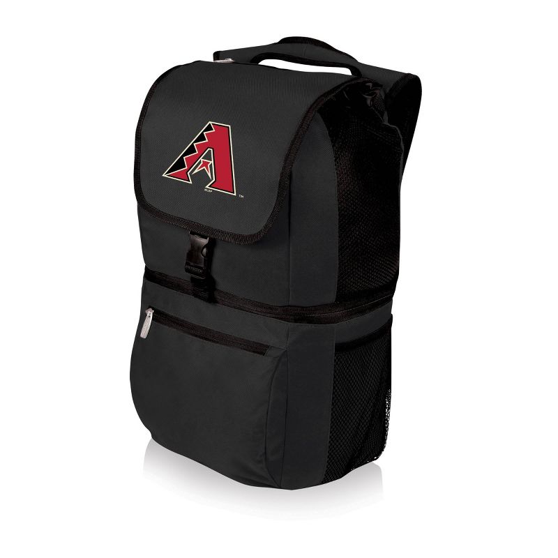 MLB Arizona Diamondbacks Zuma Backpack Cooler - Black, 1 of 4