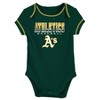 MLB Oakland Athletics Infant Boys' Short Sleeve Layette Set - 2 of 4