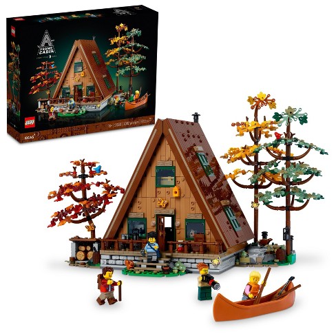 Lego A-frame Cabin Collectible Display Set :