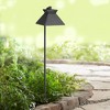 John Timberland Maitland 26" High Textured Black LED Outdoor Path Light - 2 of 4