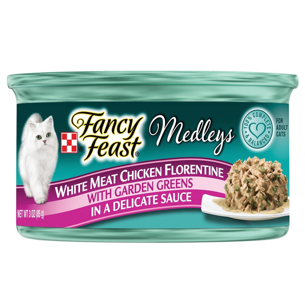 UPC 050000570188 product image for Fancy Feast Elegant Medleys White Meat Chicken Florentine Wet Cat | upcitemdb.com