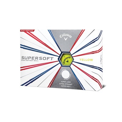 Callaway Supersoft Golf Balls 12pk - Yellow