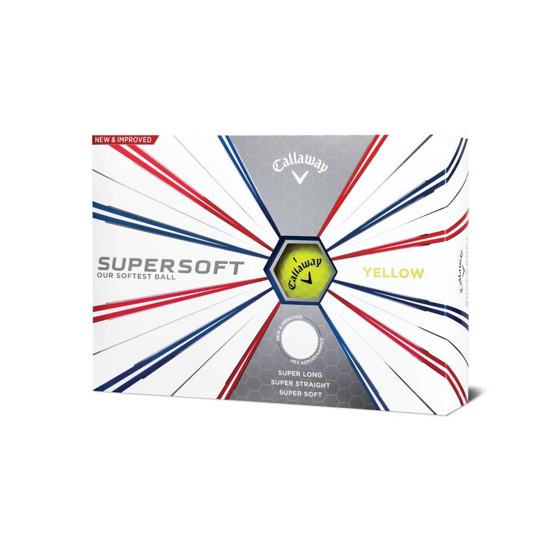 Callaway Supersoft Golf Balls 12pk - Yellow, 1 of 7