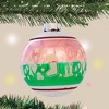 Christopher Radko 4.25 In Flocked Ball Ornament Shiny Brite Vintage Inspired Tree Ornaments - 3 of 3