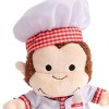 Curious George Cuteeze 7" Inch Collectible Plush Toy, Chef Hat - 2 of 4