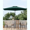 7.5ft Navy Blue Patio Umbrella with Tilt Crank - UV Protection & Waterproof for Outdoor Use - 3 of 4
