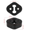 Unique Bargains Car Rubber Muffler Exhaust Hangers Bushing 2 Holes 9mm Dia 70x60x26mm Black  4pcs - 3 of 4
