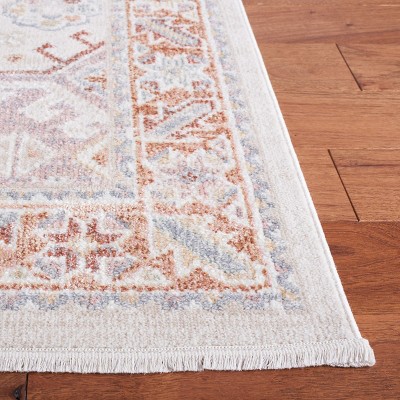 Blair Beige and Gray Washable Synthetic Area Rug