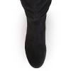 Journee Collection Womens Mount Stacked Heel Over The Knee Boots - 4 of 4