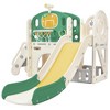 JUJABU Freestanding Castle Climbing Crawling Playhouse with Slide - 2 of 4