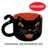 Beistle Beistle Vintage Halloween Ceramic Black Cat Mug, 12 oz Black - 4 of 4