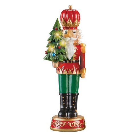 Collections Etc Led Lighted Holiday Nutcracker Decoration : Target