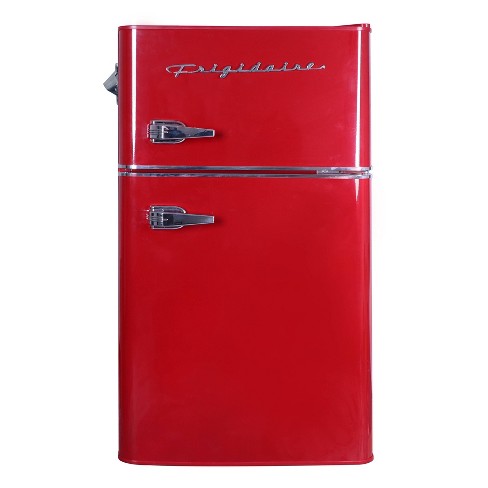 frigidaire retro stainless steel design beverage refrigerator