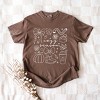Cozy Season Coquette Icons - Womens Garment Dyed Tee - 2 of 3