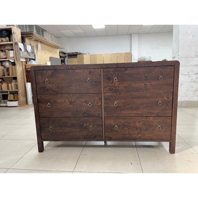 Nasitip Mid-Century Modern Drawer Dresser,Wooden Dresser Organizer for Living Room, Nursery, Entryway
