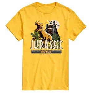 Men's - Jurassic Park - Jurassic World T Rex Short Sleeve Graphic T-Shirt - 1 of 4