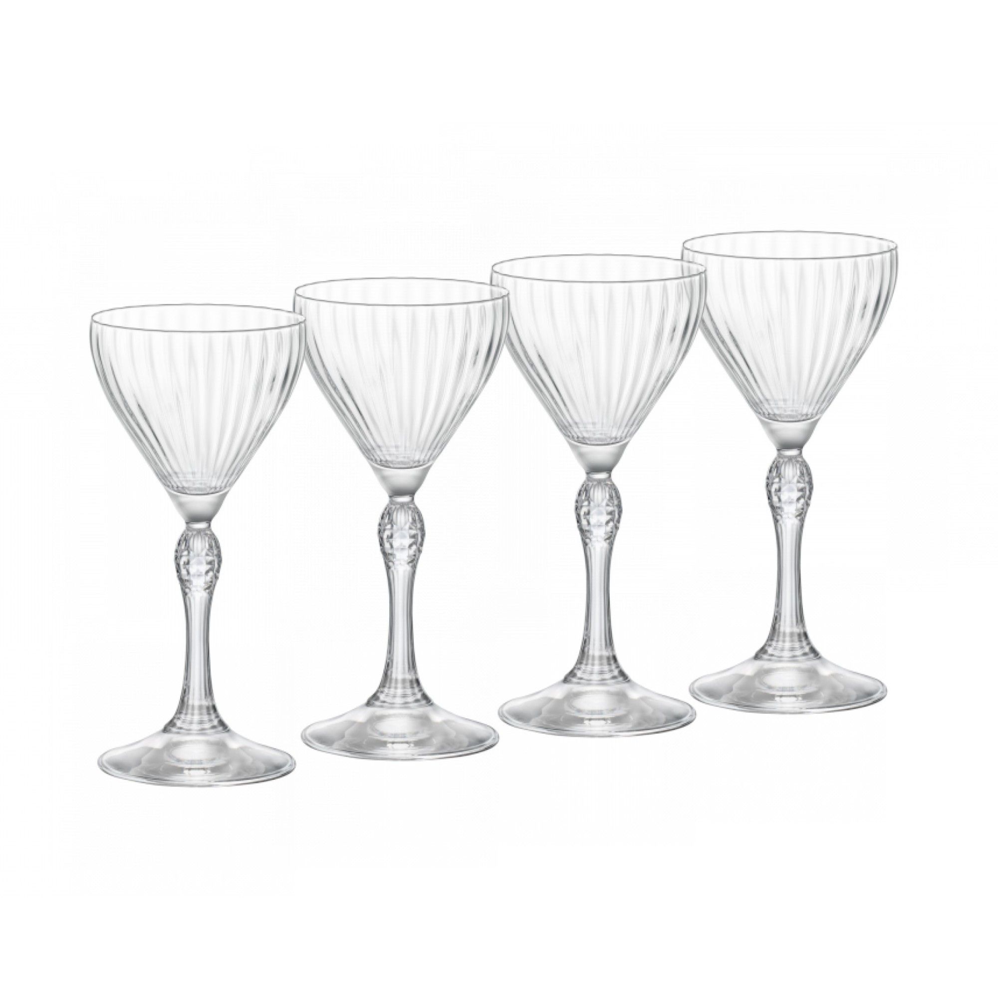 Bormioli Rocco America '20s Nick & Nora Glasses, Set of 4