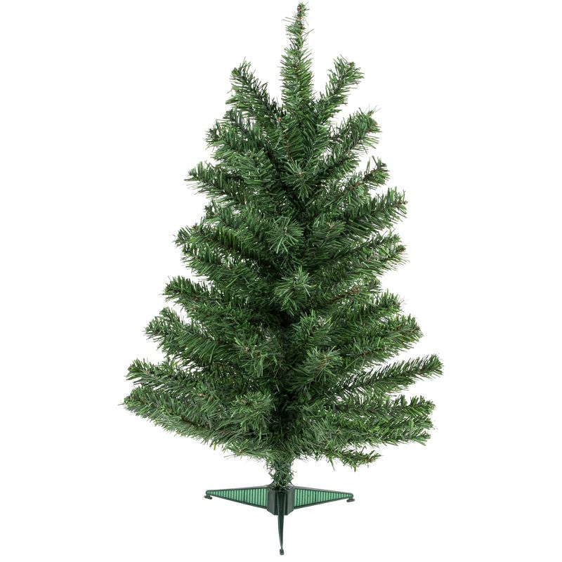 Northlight 2 FT Traditional Mini Pine Artificial Christmas Tree, Unlit, 1 of 7