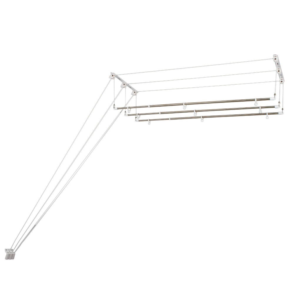 UPC 833451100544 product image for Greenway Laundry Lift 3 Bar Ceiling-Mounted Clothes Dryer | upcitemdb.com