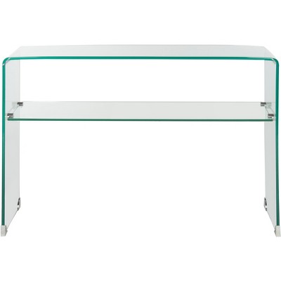 Hollis Console Table - Clear - Safavieh