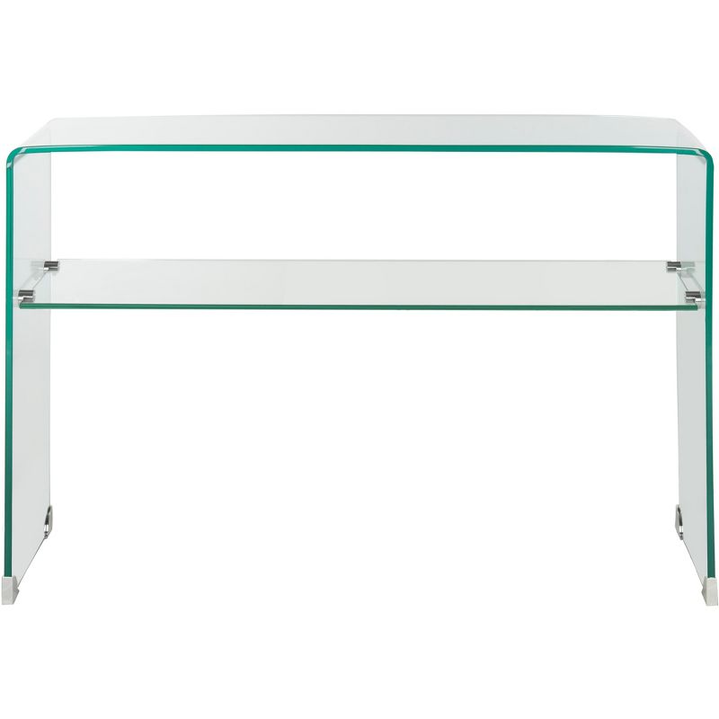 Hollis Console Table - Clear - Safavieh., 1 of 7