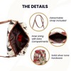 Signare USA Cat Animal Design Brown Hip Length Shoulder Bag - 3 of 4