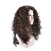 Curly Kinky Wigs Natural Looking L Part Lace Front Synthetic Hair replacement Full Wig for Women - 2 of 4