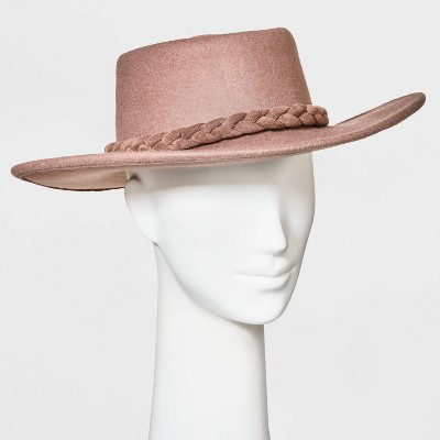 Women's Felt Boater Hat - A New Day™