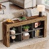 Hommoo 63-Inch Long Rustic Console Table - 3 of 4