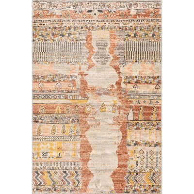 nuLOOM Kallie SplashGuard Waterproof Machine Washable Area Rug
