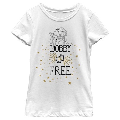 Girl's Harry Potter Dobby Is Free T-shirt : Target