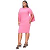 L I V D Women's Clementine Slit Sleeve Dress - 2 of 3