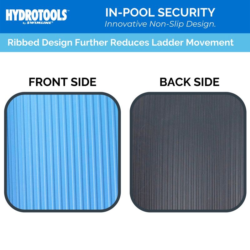 Swimline 87951 HydroTools 9 x 24 Inch Small Protective Vinyl Ladder Mat for Inflatable, Above Ground, and Inground Swimming Pools to Extend Liner Life, 4 of 7