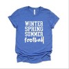 Simply Sage Market Winter Spring Summer Football Short Sleeve Tee - 3 of 4