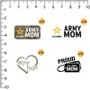 Army Mom 50ct Vinyl Large Deluxe Stickers Variety Pack - 2 of 4