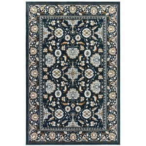 Oriental Weavers Bowen 534L2 Navy/ Gold Indoor Area Rug - 3'10" x 5'5" - 1 of 4