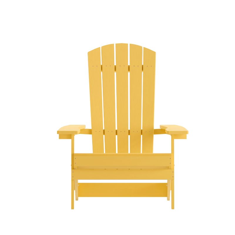 Flash Furniture Charlestown All-Weather Poly Resin Indoor/Outdoor Folding Adirondack Chair, 4 of 14